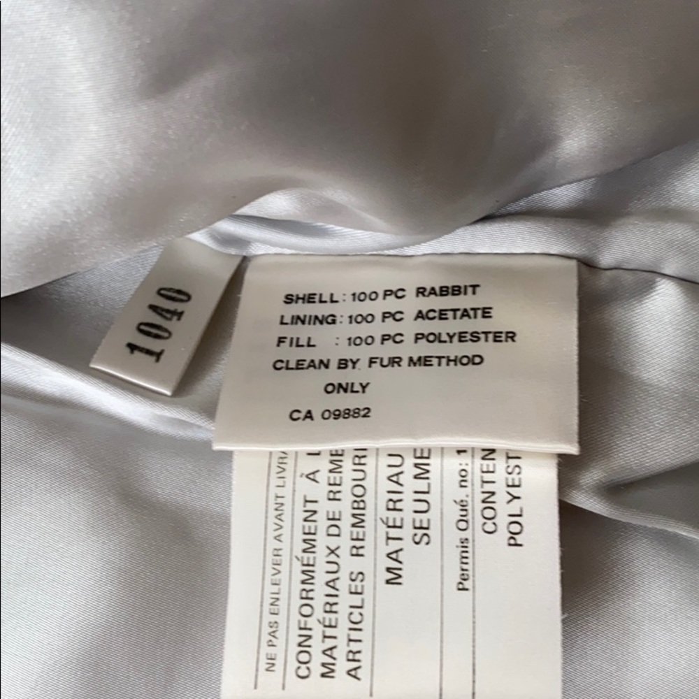 🔥Real Rabbit Fur Coat🔥 - Picture 3 of 7